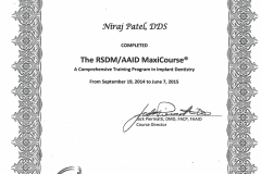 rsdm aaid maxi course